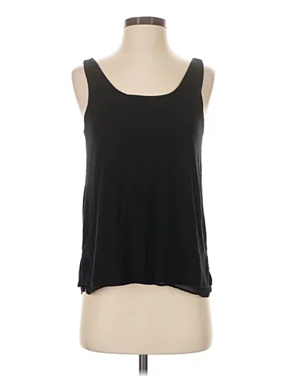 Pre-owned Ann Taylor Tank Top Black Strapless Neckline Tops