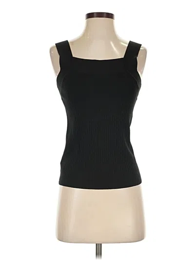 Pre-owned Ann Taylor Tank Top Black Strapless Neckline Tops