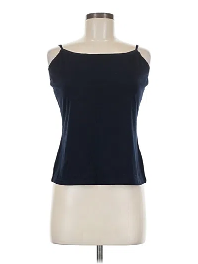 Pre-owned Ann Taylor Tank Top Blue Strapless Neckline Tops