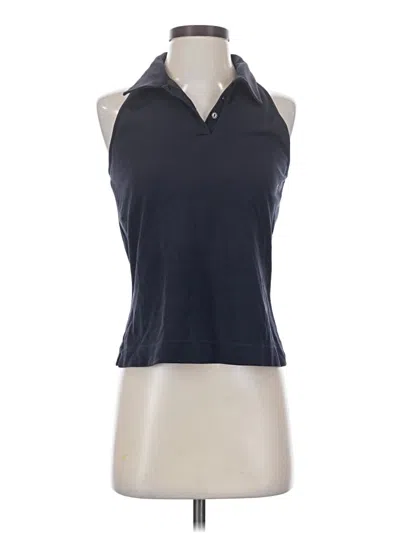 Pre-owned Ann Taylor Tank Top Gray Halter Neckline Tops