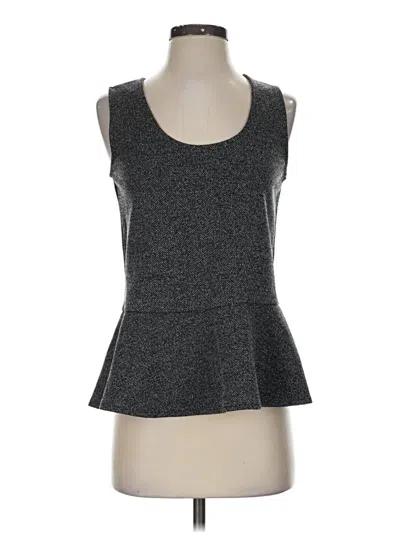 Pre-owned Ann Taylor Tank Top Gray Strapless Neckline Tops