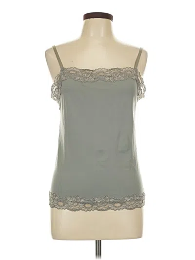 Pre-owned Ann Taylor Tank Top Gray Strapless Neckline Tops