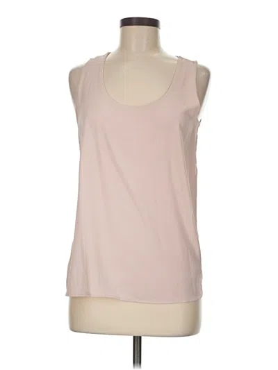 Pre-owned Ann Taylor Tank Top Tan Halter Neckline Tops