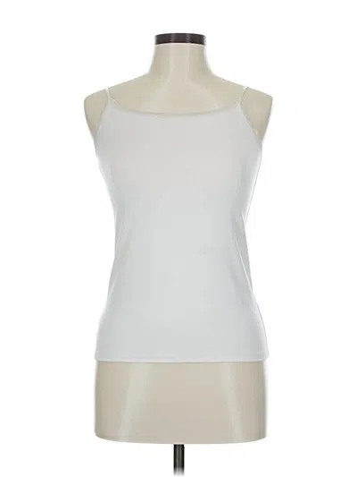 Pre-owned Ann Taylor Tank Top White Strapless Neckline Tops