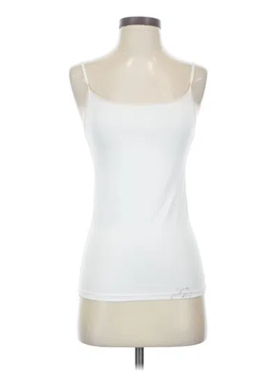 Pre-owned Ann Taylor Tank Top White Strapless Neckline Tops