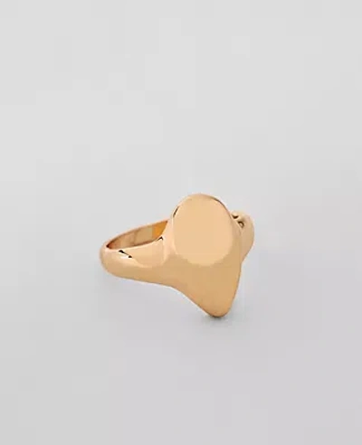 Ann Taylor Teardrop Ring In Gold