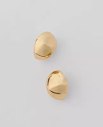 Ann Taylor Textured Stud Earrings In Gold