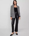 Ann Taylor The Ankle Boot Faux Leather Pant In Black