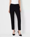 Ann Taylor The Eva Ankle Pant In Seasonless Stretch - Curvy Fit In Core Black