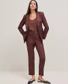 Ann Taylor The Ankle Pant In Rich Walnut