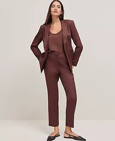 Ann Taylor The Ankle Pant In Rich Walnut