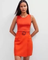 Ann Taylor The Belted A-line Wrap Skirt