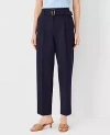 Ann Taylor The Belted Taper Pant - Curvy Fit In Night Sky