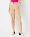 Ann Taylor The Belted Taper Pant In Baguette