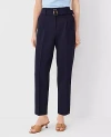 Ann Taylor The Belted Taper Pant In Night Sky