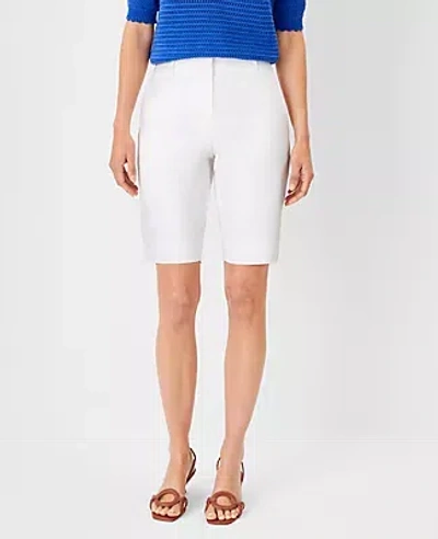 Ann Taylor The Boardwalk Short - Curvy Fit In White