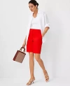 Ann Taylor The Boardwalk Short In Fiery Red