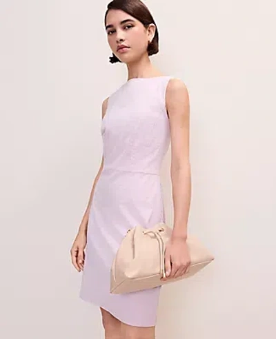 Ann Taylor The Boatneck Dress In Multi