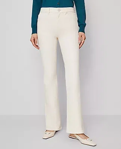 Ann Taylor The Boot Jean - Curvy Fit In White