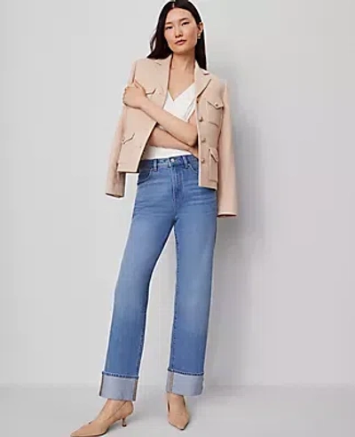 Ann Taylor The Boyfriend Jean In Blue