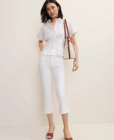 Ann Taylor The Capri Jean In White