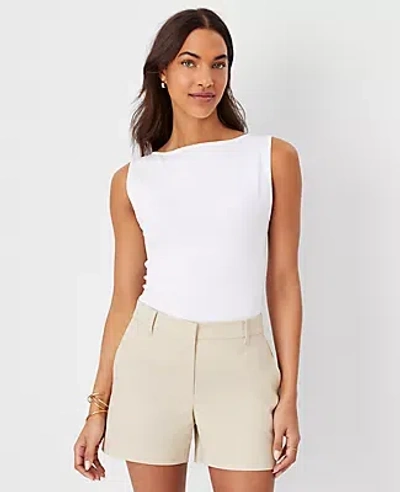 Ann Taylor The City Short In Soft Khaki