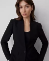 Ann Taylor The Collarless Blazer In Black