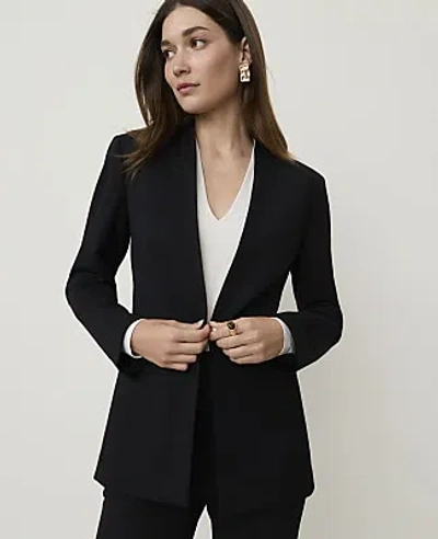 Ann Taylor The Collarless Blazer In Black