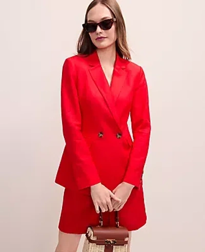 Ann Taylor The Crosby Blazer In Red