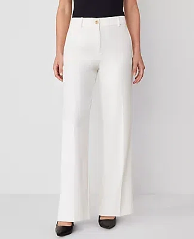 Ann Taylor The Curvy Wide-leg Pant In Winter White