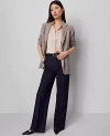 Ann Taylor The Petite Darted Waist Denim Trouser