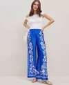 Ann Taylor The Easy Palazzo Pant In Power Blue