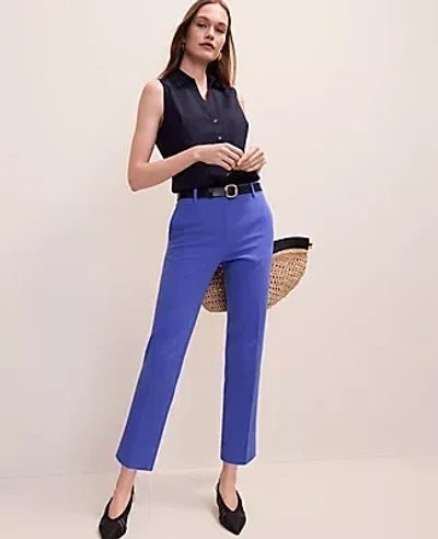 Ann Taylor The Eva Ankle Pant In Blue