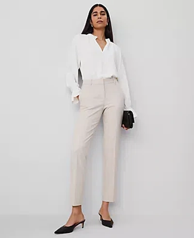 Ann Taylor The Eva Ankle Pant In Cashew Beige