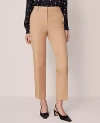 Ann Taylor The Eva Ankle Pant — Curvy Fit In Brown