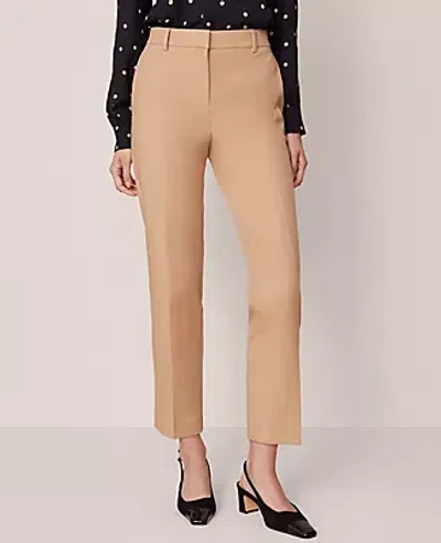 Ann Taylor The Eva Ankle Pant — Curvy Fit In Brown