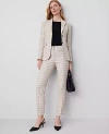 Ann Taylor The Eva Ankle Pant In Ivory Combo