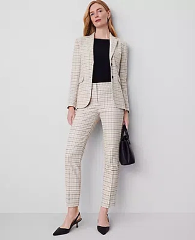 Ann Taylor The Eva Ankle Pant In Ivory Combo