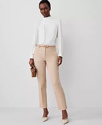 Ann Taylor The Eva Ankle Pant In Neutral Combo