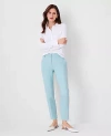 Ann Taylor The Eva Ankle Pant In Seaglass Frost