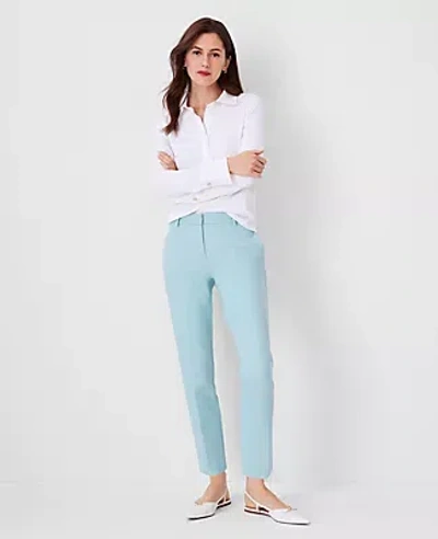Ann Taylor The Eva Ankle Pant In Seaglass Frost