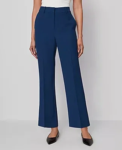 Ann Taylor The Flare Ankle Pant In Gray