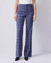 Ann Taylor The Flare Trouser In Multi