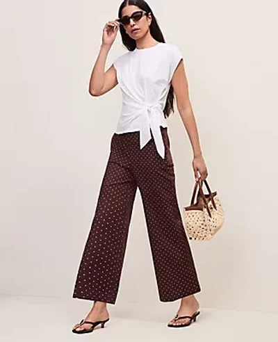Ann Taylor The Grace Pant In Brown
