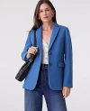 Ann Taylor The Greenwich Blazer In Blue