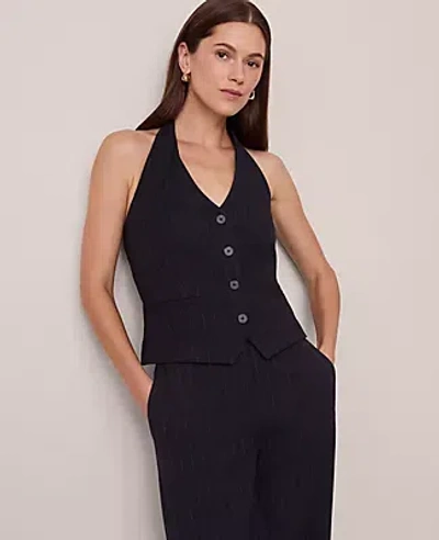 Ann Taylor The Halter Vest In Black