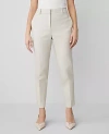 Ann Taylor The High Rise Everyday Ankle Pant In Tahini