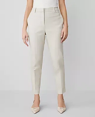 Ann Taylor The High Rise Everyday Ankle Pant In Tahini