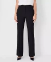 Ann Taylor The High Rise Trouser Pant In Seasonless Stretch - Curvy Fit In Core Black
