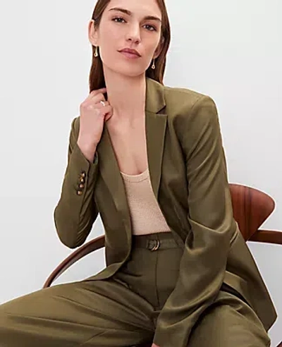 Ann Taylor The Hutton Blazer In Green